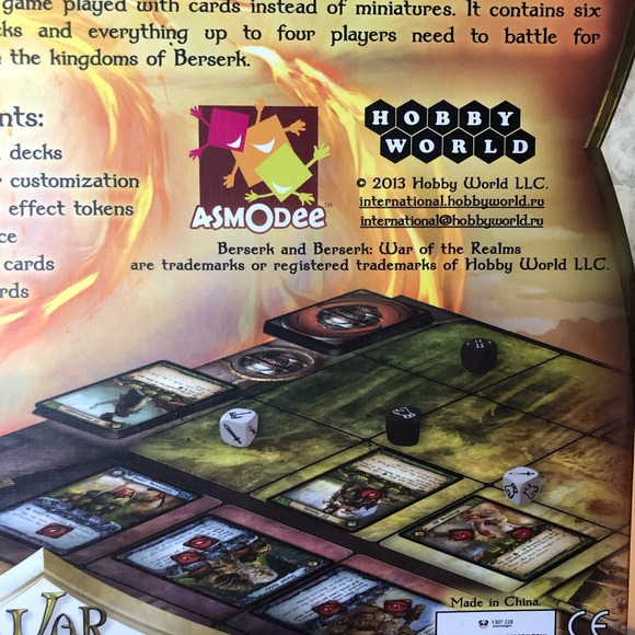 Berserk War of the Realms Tactical Card Game Russia Hobby World - Picture 6 of 15